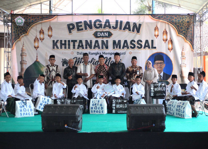 Semarak Maulid Nabi di SMK Nuris Larangan, 12 Anak Ikuti Khitanan Massal Gratis