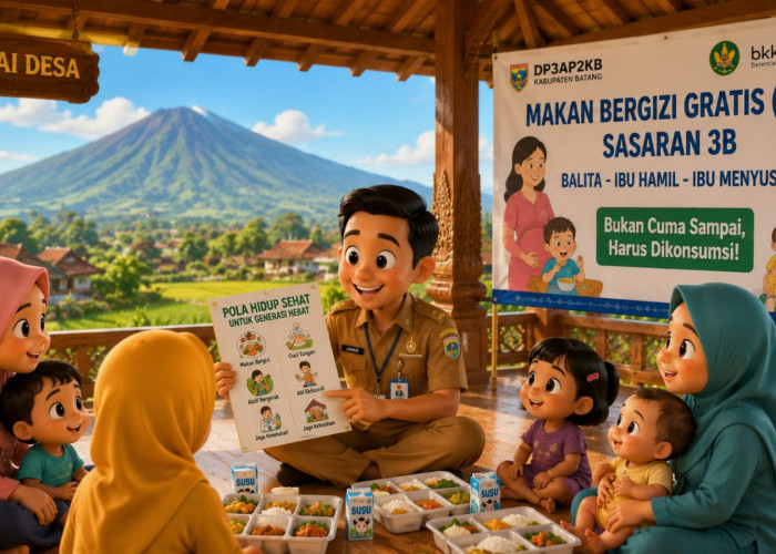 MBG Kelompok 3B Jangan Hanya Distribusi Saja, Pemkab Batang Pastikan Benar-benar Dikonsumsi