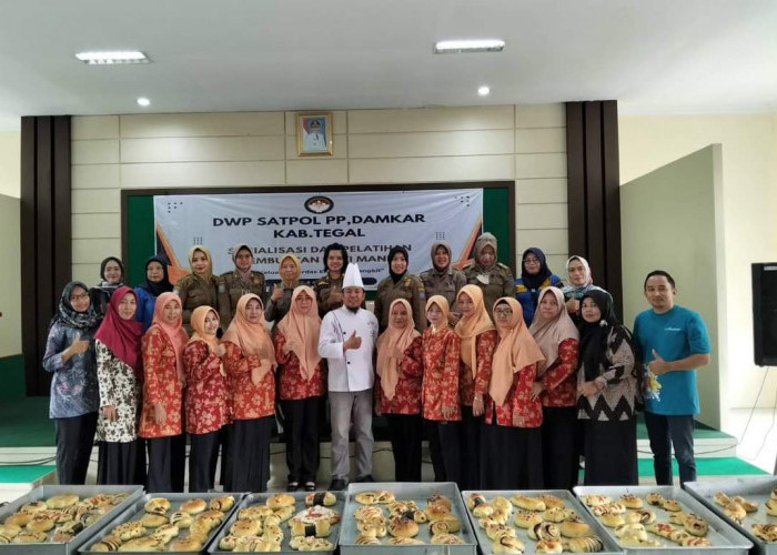 DWP Pol PP Kabupaten Tegal Adakan Pelatihan Pembuatan Roti