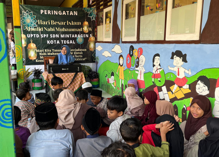 SD Negeri Mintaragen 5 Kota Tegal Rawat Kebhinekaan lewat Pembinaan Keagamaan