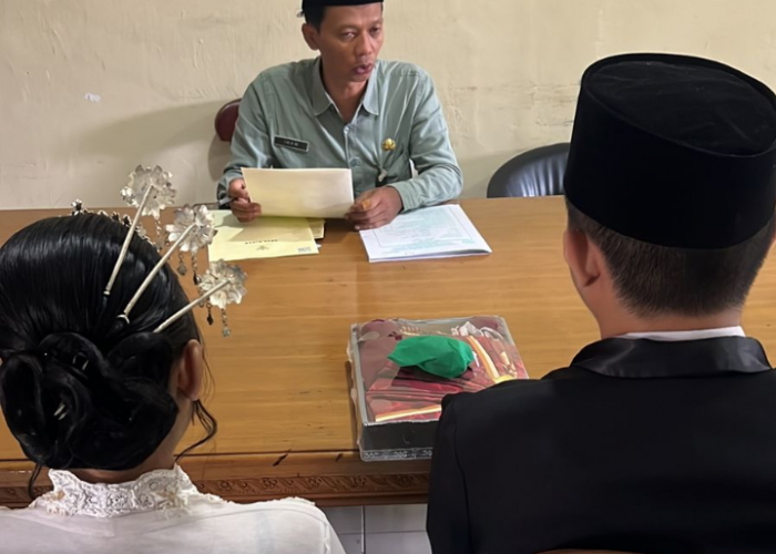 Pengedar Yarindu Menikahi Pujaan Hatinya di Kantor Satresnarkoba Polres Salatiga