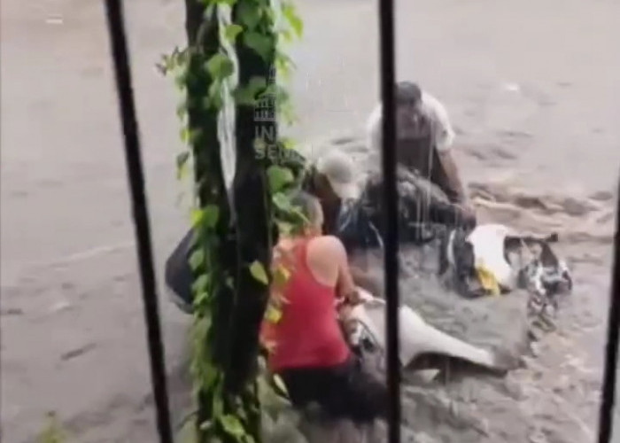 Banjir di Kawasan Industri Candi Semarang Akibat Luapan Sungai Silandak, 155 Warga Terdampak
