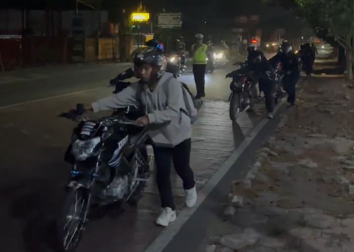 Mandeg di Salatiga, Touring Motor Asal Jatim Terjaring Razia Berujung Ditahan 1 Bulan di Mako Satlantas
