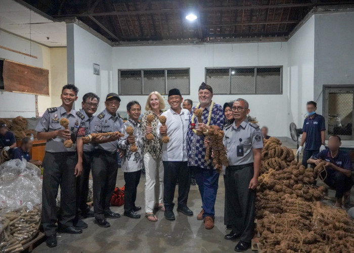 Di Balik Kokohnya Tembok Penjara Lapas Sragen, Napi Sukses Ekspor kerajinan Tangan