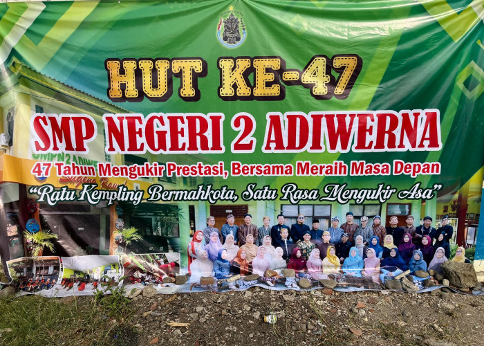 Kado HUT ke-47 SMPN 2 Adiwerna: Banjir Prestasi, Gelar Lomba Meriah hingga Genjot Persiapan TKA