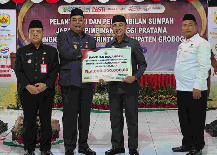 Pemkab Grobogan Salurkan Bantuan Rp 1 Miliar untuk Korban Banjir di Sumatera