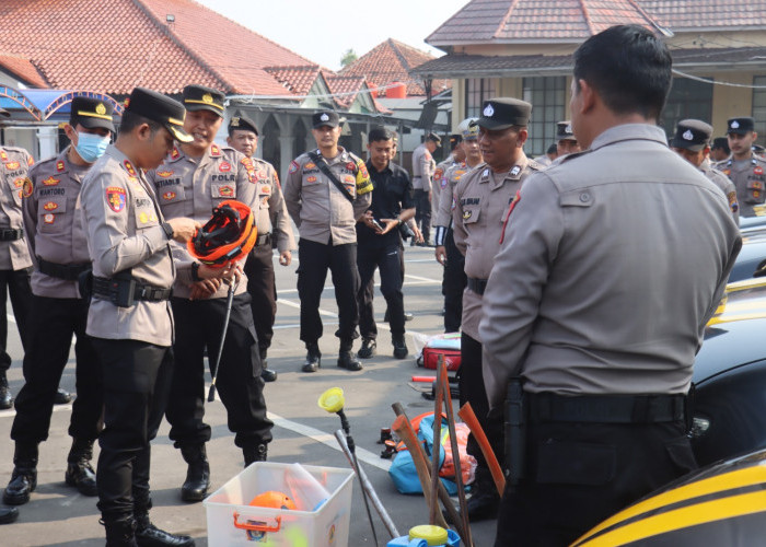 Apel Siaga Polres Tegal Perkuat Kesiapan Antisipasi Karhutla  