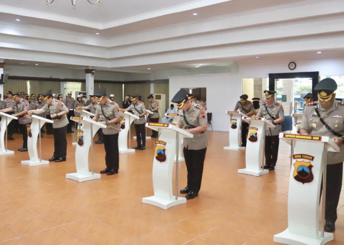 Kapolresta Pati dan Kapolres Kudus Diganti, Kapolri Lakukan Mutasi Besar besaran