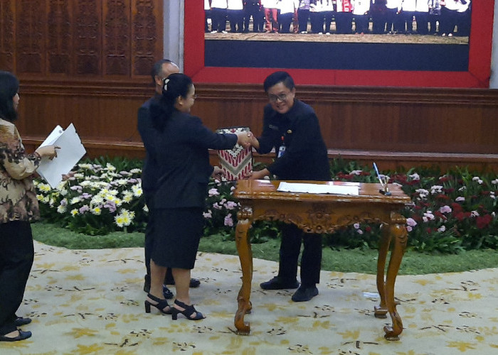 DPA 2026 Diserahkan Sebesar Rp 5,86 Triliun, Agustina Ingatkan OPD Efektif Kelola Anggaran
