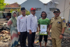 BAZNAS Kabupaten Tegal Gerak Cepat Bantu Korban Rumah Terbakar