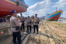 Patroli Sipola Cekal Sasar Pelabuhan dan Dok Kapal di Pati,  Cegah Kebakaran Rugikan Miliaran Rupiah