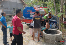Kemarau Mulai Cekik Warga Kebumen, BPBD Salurkan Bantuan Air Bersih ke Jatiroto