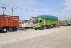 Dilarang Masuk Tol, Polres Batang Mulai Batasi Truk Sumbu Tiga 