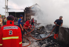 Korsleting Listrik Hanguskan Dua Usaha di Dempet, Kerugian Tembus Rp1,4 Miliar