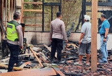 Rumah Limasan di Ngaringan Dilahap Si Jago Merah, Kerugian Ditaksir Capai Rp 30 juta