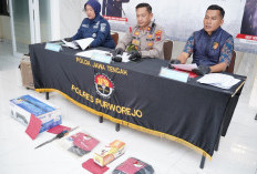 Komplotan Pencuri Bobol Tembok Toko Material di Kutoarjo, Polres Purworejo Tangkap 3 Pelaku 