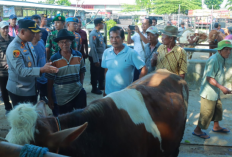 Antisipasi Peredaran Uang Palsu Jelang Idul Adha, Kapolres Klaten Patroli Pasar Hewan Jatinom 