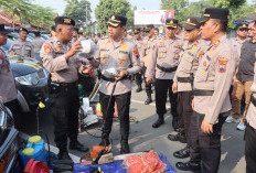 Kapolres Tegal Pimpin Apel Siaga, Perkuat Kesiapan Personel Antisipasi Karhutla