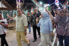 Warga Desa Kandang Pemalang Bikin Replika Monas Hingga Jembatan Suramadu di Festival Gebyar Lampu Merah Putih
