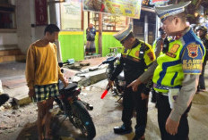10 Motor Knalpot Brong Ditilang dalam Patroli Gabungan di Kebumen