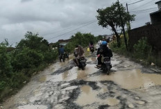 Jalan Purworejo Bonang Demak Rusak Parah dan Tergenang Air, Warga : Sudah Banyak Korban