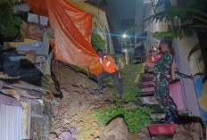 Longsor Talud Sungai di Banyumanik Semarang, Satu Rumah Rusak dan Kerugian Capai Rp200 Juta