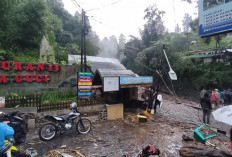 Guci Kembali Dilanda Bencana, Lereng Slamet Longsor Sebabkan Tiga Jembatan Putus hingga Pancuran 13 Hancur 