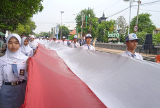 Lepas Kirab Merah Putih Hari Kesaktian Pancasila, Bupati Batang Faiz Titip Pesan Ini 