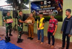Nobar Kebangsaan Piala Dunia 2026 Kodim Tegal, Dekatkan TNI dengan Masyarakat 