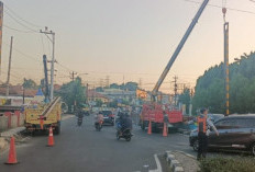 Portal Jrakah Semarang Dipasang Lagi Usai Ditabrak Truk, Dishub Siapkan Pengawasan Ketat dan Sanksi Pelanggar