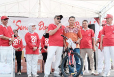 HUT ke-81 PMI Pemalang Bertabur Hadiah, Gelar Senam Massal dan Aksi Donor Darah
