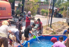 Kekeringan Belum Usai, BPBD Demak Kirim 85 Ribu Liter Air Bersih ke Empat Desa