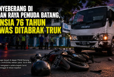 Kecelakaan Maut di Depan PDAM Batang, Truk vs Sepeda Motor Satu Korban Meninggal Dunia 