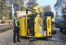 Truk Box Tabrak Truk Mogok di Jalur Pantura Batang hingga Ringsek