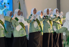 Fatayat NU Kebumen Adu Kekompakan Lewat Lomba Paduan Suara