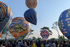 Dari Tayo hingga Dragon Ball, Serunya Penyisihan Festival Balon Udara Pekalongan