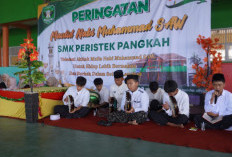 Teladani Akhlak Rasulullah, SMK Peristek Pangkah Gelar Peringatan Maulid Nabi dengan Khidmat
