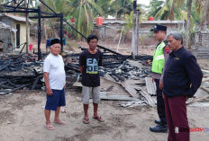 Mesin Gerinda Ditinggal, Rumah Warga Puring Kebumen Terbakar