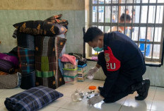 Cegah Peredaran Narkoba di Rutan Kudus, Petugas Gabungan Sidak Kamar dan Tes Urine Penghuni