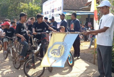Unik! Gowes di Kebumen Berhadiah Satu Ekor Sapi, Ribuan Warga Ikut Meriahkan HUT RI
