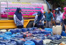 Desa Tamansari di Kaki Gunung Slamet Tegal Krisis Air Bersih, Digelontor 20 Ribu Liter