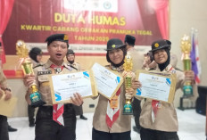 Dari Api Unggun ke Layar Digital, Duta Humas Kwarcab Jadi Wajah Baru Pramuka Tegal