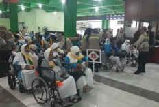 Kloter Pertama Calhaj Asal Kabupaten Tegal Tiba di Asrama Haji Donohudan Boyolali
