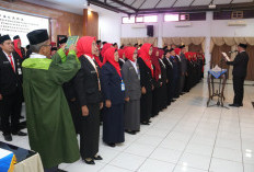 Wali Kota Tegal Dedy Yon Lantik 100 Kepala Sekolah 