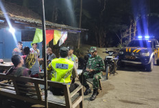 Cegah Karhutla, Polisi dan TNI Patroli Malam di Kawasan Hutan Karanggayam