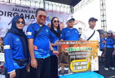 Ribuan Peserta Ikuti Jalan Sehat HUT ke-446 Kota Tegal,  Ahmad Asif Qolbi Dapatkan Hadiah Umroh 