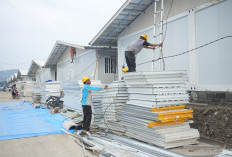 130 Huntara Padasari Dikebut, Bupati Tegal Minta Akhir April Selesai 