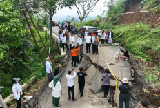 Jalan Utama Bojong–Jatinegara Ambles, Pemkab Tegal Kucurkan BTT Rp500 Juta