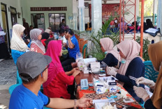 Bakti Sosial PDI Perjuangan Disambut Antusias, Dion Agasi Ajak Warga Terapkan Gaya Hidup Sehat