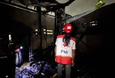 Lupa Matikan Kompor, Rumah Warga Lumingser Tegal Dilalap Si Jago Merah